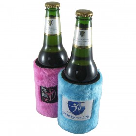 Fluffy Stubby Coolers